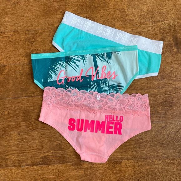 Victoria’s Secret Bikini Panty Lot Set Small Summer - Picture 2 of 5